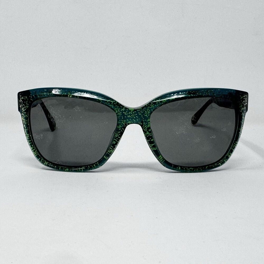 Coach HC8230 L1006 550687 Emerald Glitter Sunglass Frames Only 57-18-140